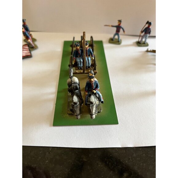 Vtg Custom Cast 1974 The Union Horse Artillery Brigade of the Army - Picture 7 of 10